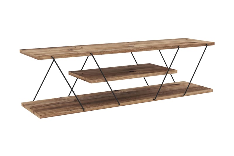 Ljusfors TV-benk 120 cm, Valnøtt