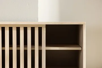 Lugo Tv-benk 180x40 cm - Hvit - Møbler - TV- & Mediamøbler - TV benk & mediabenk