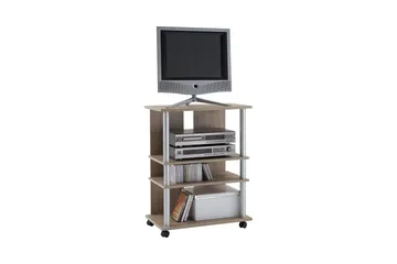 Lugo TV-benk 65 cm Høy - Eik - Møbler - TV- & Mediamøbler - TV benk & mediabenk