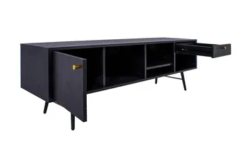 Luxembourg TV Benk Svart / Kobber - Møbler - TV- & Mediamøbler - TV benk & mediabenk