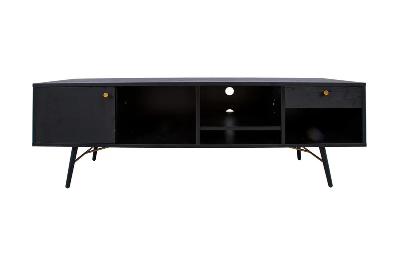 Luxembourg TV Benk Svart / Kobber - Møbler - TV- & Mediamøbler - TV benk & mediabenk