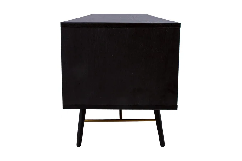 Luxembourg TV Benk Svart / Kobber - Møbler - TV- & Mediamøbler - TV benk & mediabenk