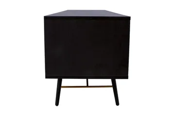 Luxembourg TV Benk Svart / Kobber - Møbler - TV- & Mediamøbler - TV benk & mediabenk