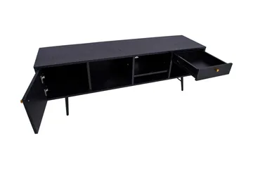 Luxembourg TV Benk Svart / Kobber - Møbler - TV- & Mediamøbler - TV benk & mediabenk