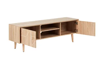 Magarian TV-Benk 150 cm - Tre/Natur - Møbler - TV- & Mediamøbler - TV benk & mediabenk