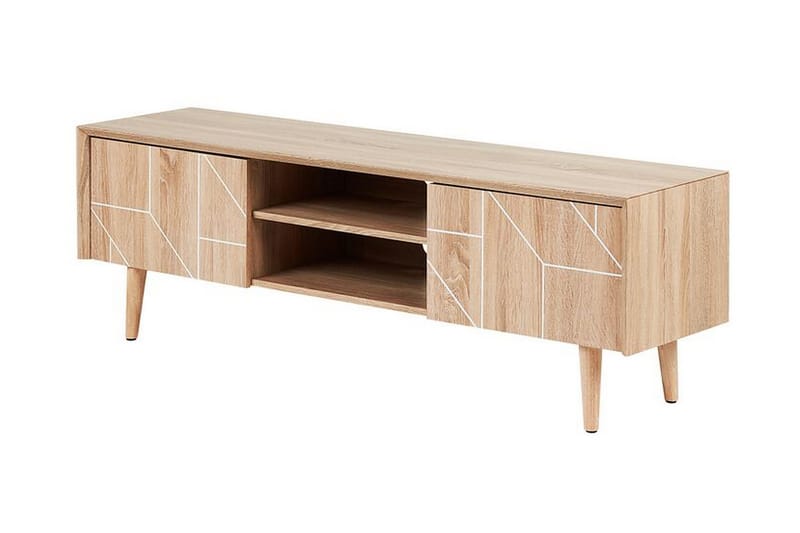 Magarian TV-Benk 150 cm - Tre/Natur - Møbler - TV- & Mediamøbler - TV benk & mediabenk