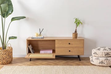 Makwana TV-benk 140 cm - Naturell - Møbler - TV- & Mediamøbler - TV benk & mediabenk