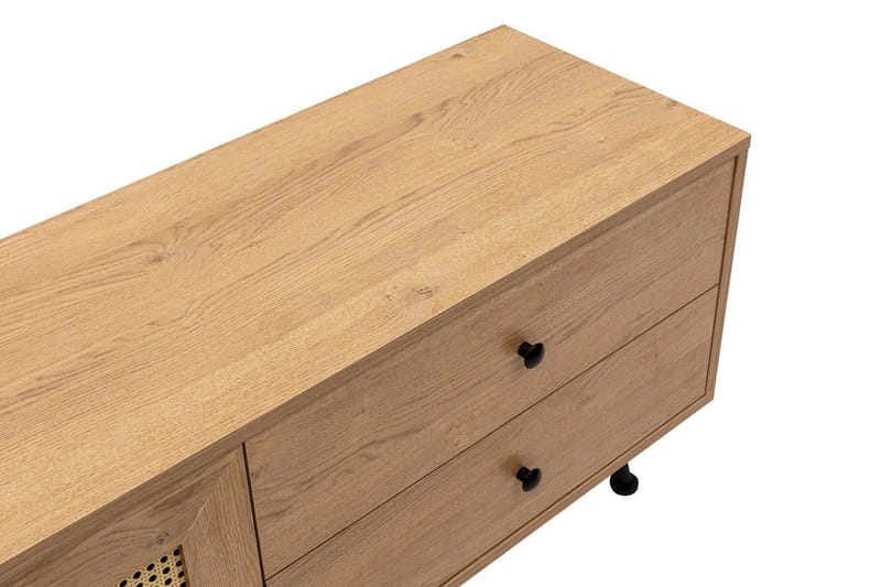 Makwana TV-benk 140 cm - Naturell - Møbler - TV- & Mediamøbler - TV benk & mediabenk