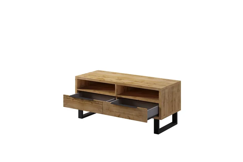 Malissa TV-benk 124 cm - Tre - Møbler - TV- & Mediamøbler - TV benk & mediabenk