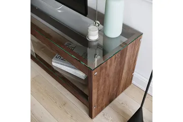 Malmby TV-benk 140 cm - Brun - Møbler - TV- & Mediamøbler - TV benk & mediabenk