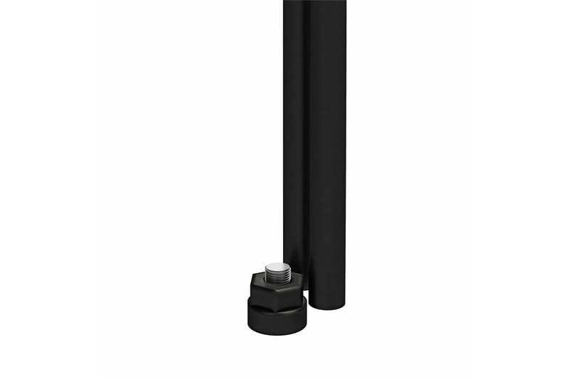 Marinko TV-benk 140 cm med Oppbevaring i Tre med Metallben - Svart - Møbler - TV- & Mediamøbler - TV benk & mediabenk