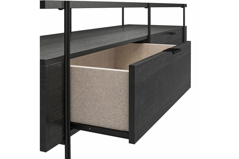 Marinko Tv-benk - Svart - Møbler - TV- & Mediamøbler - TV benk & mediabenk