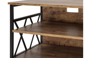 Melnychuk TV-benk 120 cm - Brun - Møbler - TV- & Mediamøbler - TV benk & mediabenk