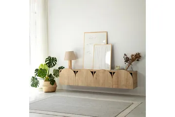 Mesta TV-benk 180 cm - Eik - Møbler - TV- & Mediamøbler - TV benk & mediabenk