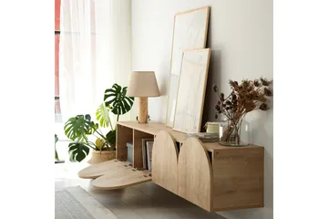 Mesta TV-benk 180 cm - Eik - Møbler - TV- & Mediamøbler - TV benk & mediabenk