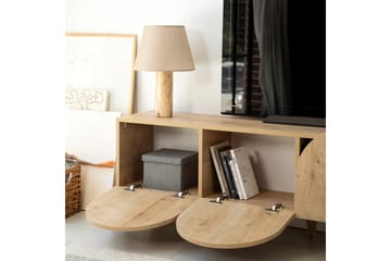 Mesta TV-benk 180 cm - Eik - Møbler - TV- & Mediamøbler - TV benk & mediabenk