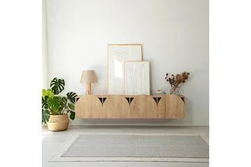 Mesta TV-benk 180 cm - Eik - Møbler - TV- & Mediamøbler - TV benk & mediabenk