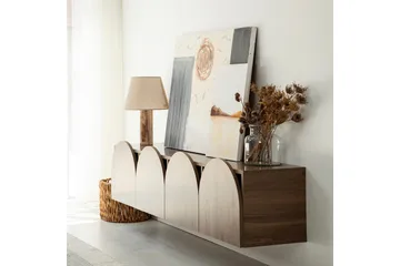 Mesta TV-benk 180 cm - Valnøtt - Møbler - TV- & Mediamøbler - TV benk & mediabenk