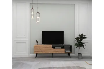 Mul TV-benk 150 cm - Brun/Antrasitt - Møbler - TV- & Mediamøbler - TV benk & mediabenk