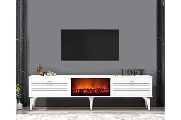 Mula TV-benk 150 cm - Hvit - Møbler - TV- & Mediamøbler - TV benk & mediabenk