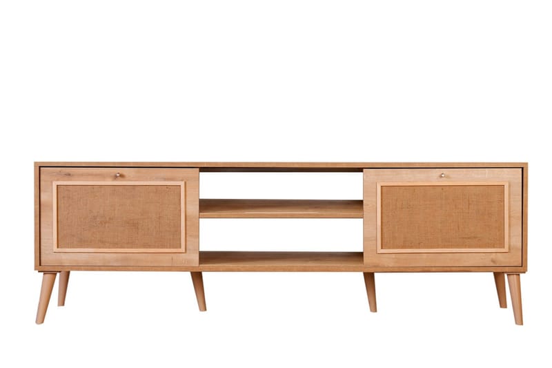 Munnia TV-benk 180 cm - Eik - Møbler - TV- & Mediamøbler - TV benk & mediabenk