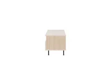 Navarra Gulvstående TV-benk 180 cm med Oppbevaring i Malt Tre - Beige - Møbler - TV- & Mediamøbler - TV benk & mediabenk