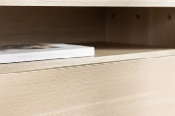 Navarra Gulvstående TV-benk 180 cm med Oppbevaring i Malt Tre - Beige - Møbler - TV- & Mediamøbler - TV benk & mediabenk