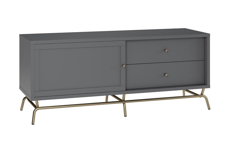 Nova Tv-benk 150x48 cm Grafittgrå, CosmoLiving