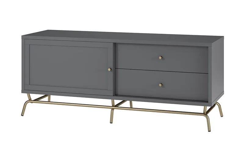 Nova Tv-benk 150x48 cm Grafittgrå - Møbler - TV- & Mediamøbler - TV benk & mediabenk