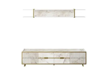 Ocotla TV-benk 179,8 cm - Hvit - Møbler - TV- & Mediamøbler - TV benk & mediabenk