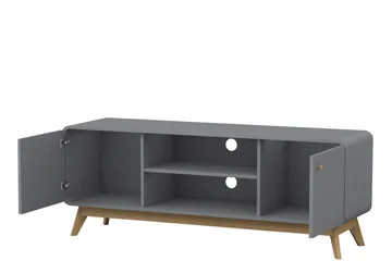 Olivet Tv-benk 140 cm - Grå - Møbler - TV- & Mediamøbler - TV benk & mediabenk