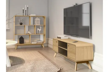 Olivet Tv-benk 140 cm - Natur - Møbler - TV- & Mediamøbler - TV benk & mediabenk