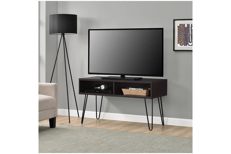 Owen TV-benk 107x50 cm Espresso - Dorel Home - Møbler - TV- & Mediamøbler - TV benk & mediabenk