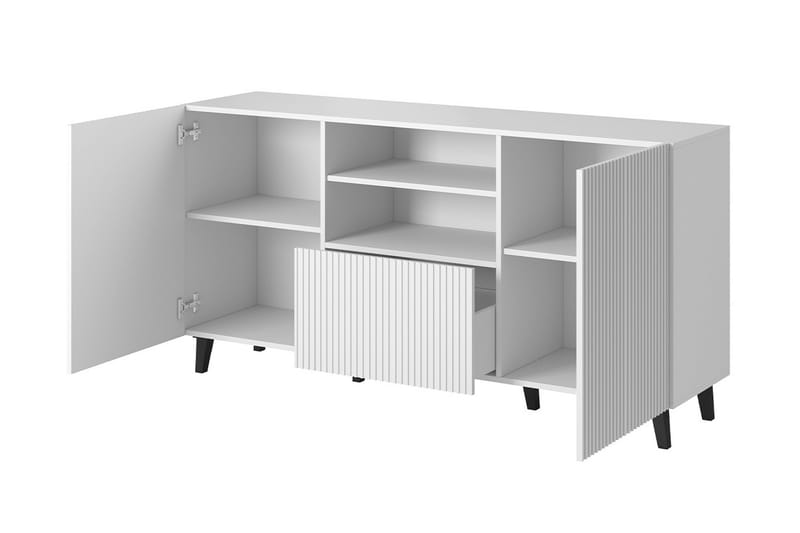 Pafos Tv-benk 40x82x150 cm - Svart - Møbler - TV- & Mediamøbler - TV benk & mediabenk