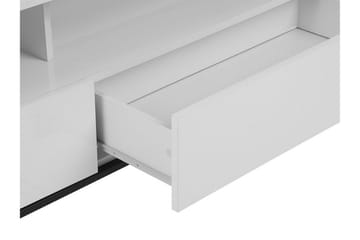 Revelle TV-Benk 150 cm med LED - Hvit - Møbler - TV- & Mediamøbler - TV benk & mediabenk