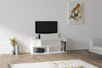 Rinorea Tv-benk 100x40 cm - Hvit - Møbler - TV- & Mediamøbler - TV benk & mediabenk