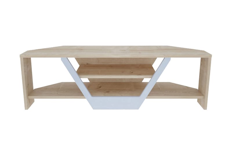 Rinorea Tv-benk 120x36,8 cm - Hvit - Møbler - TV- & Mediamøbler - TV benk & mediabenk