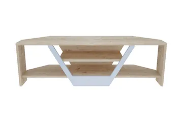 Rinorea Tv-benk 120x36,8 cm - Hvit - Møbler - TV- & Mediamøbler - TV benk & mediabenk