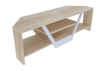 Rinorea Tv-benk 120x36,8 cm - Hvit - Møbler - TV- & Mediamøbler - TV benk & mediabenk