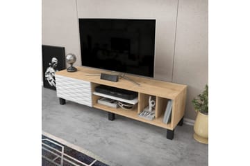 Rinorea Tv-benk 140x40,3 cm - Blå - Møbler - TV- & Mediamøbler - TV benk & mediabenk