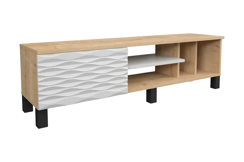 Rinorea Tv-benk 140x40,3 cm - Blå - Møbler - TV- & Mediamøbler - TV benk & mediabenk