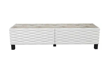 Rinorea Tv-benk 149,2x38 cm - Hvit - Møbler - TV- & Mediamøbler - TV benk & mediabenk