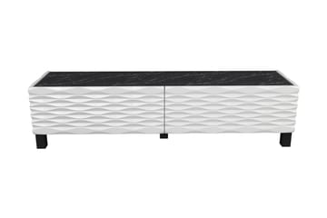 Rinorea Tv-benk 149,2x38 cm - Hvit - Møbler - TV- & Mediamøbler - TV benk & mediabenk