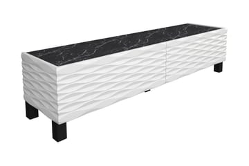 Rinorea Tv-benk 149,2x38 cm - Hvit - Møbler - TV- & Mediamøbler - TV benk & mediabenk