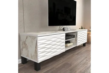 Rinorea Tv-benk 150x40,3 cm - Hvit - Møbler - TV- & Mediamøbler - TV benk & mediabenk