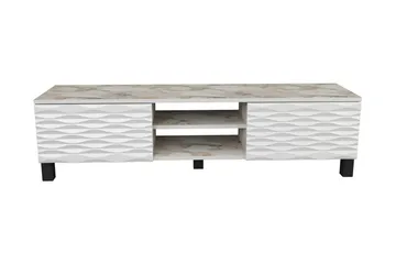 Rinorea Tv-benk 150x40,3 cm - Hvit - Møbler - TV- & Mediamøbler - TV benk & mediabenk