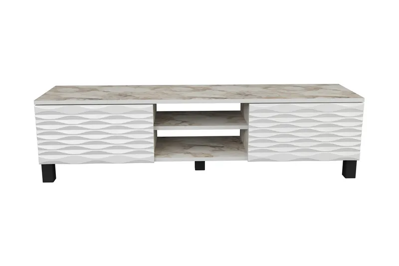 Rinorea Tv-benk 150x40,3 cm - Hvit - Møbler - TV- & Mediamøbler - TV benk & mediabenk