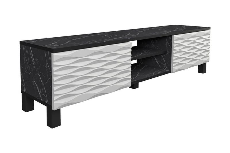 Rinorea Tv-benk 150x40,3 cm, Svart