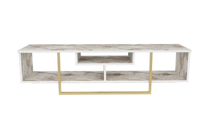 Rinorea Tv-benk 150x40 cm - Guld - Møbler - TV- & Mediamøbler - TV benk & mediabenk