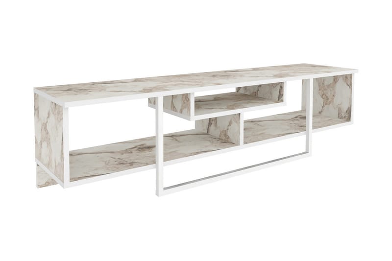 Rinorea Tv-benk 150x40 cm, Hvit